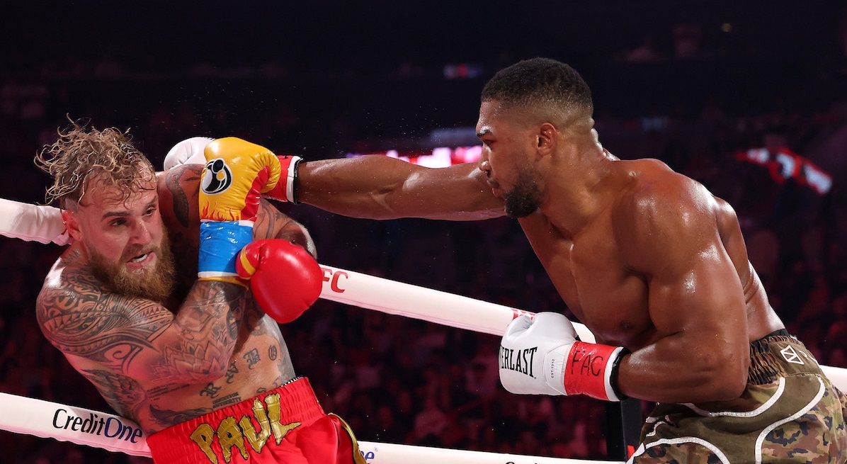 Anthony Joshua Blacks Out Jake Paul